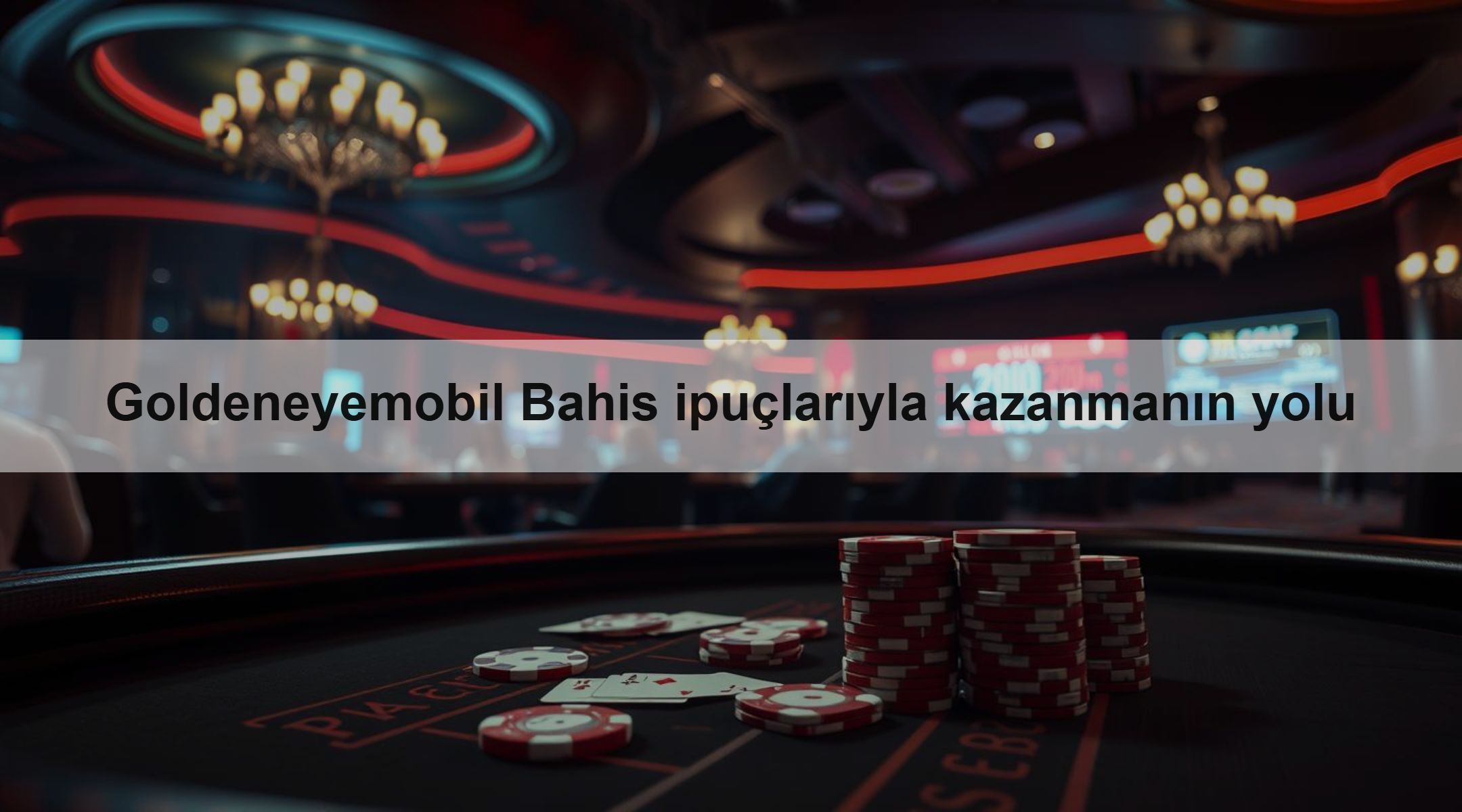 Goldeneyemobil Bahis ipuçlarıyla kazanmanın yolu