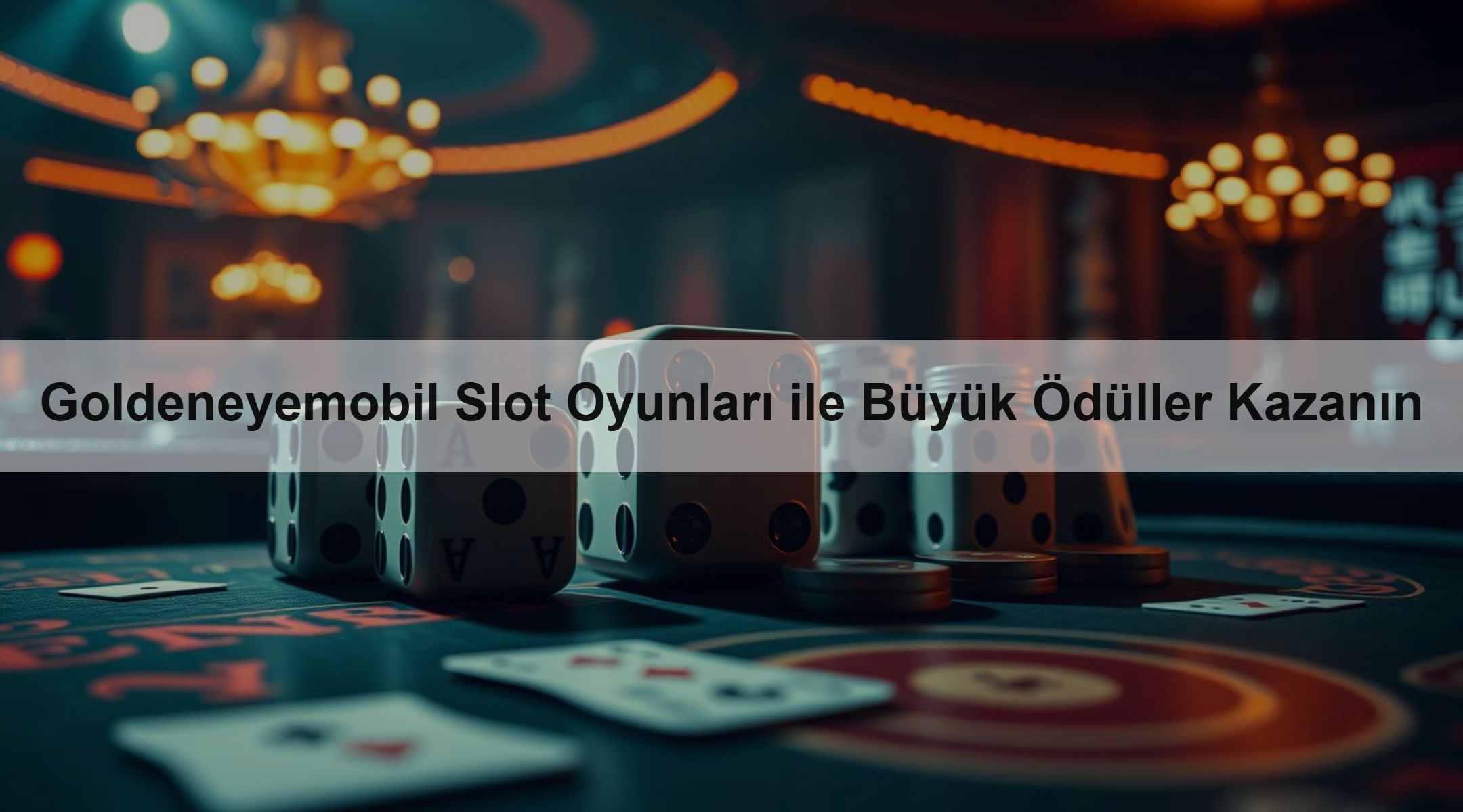 Goldeneyemobil Slot Oyunları ile Büyük Ödüller Kazanın
